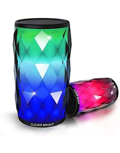 Hifi Diamond Surface LED Wireless Bluetooth Speaker
